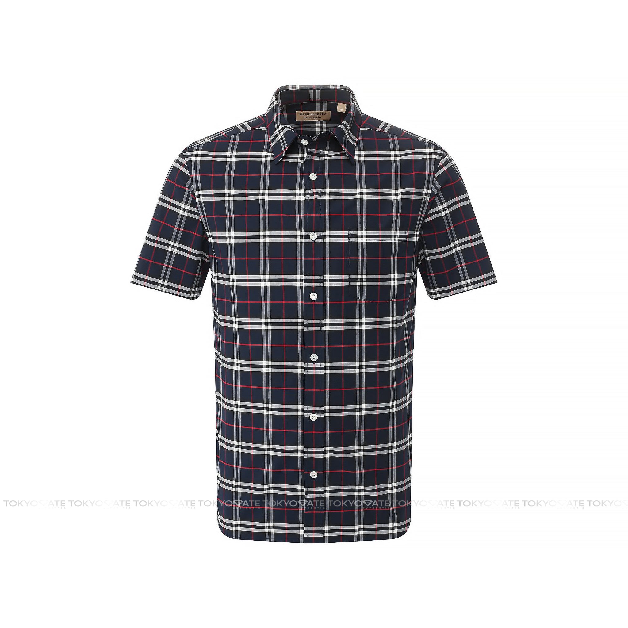 Áo sơ mi Burberry 8007182 George Navy Slim Fit