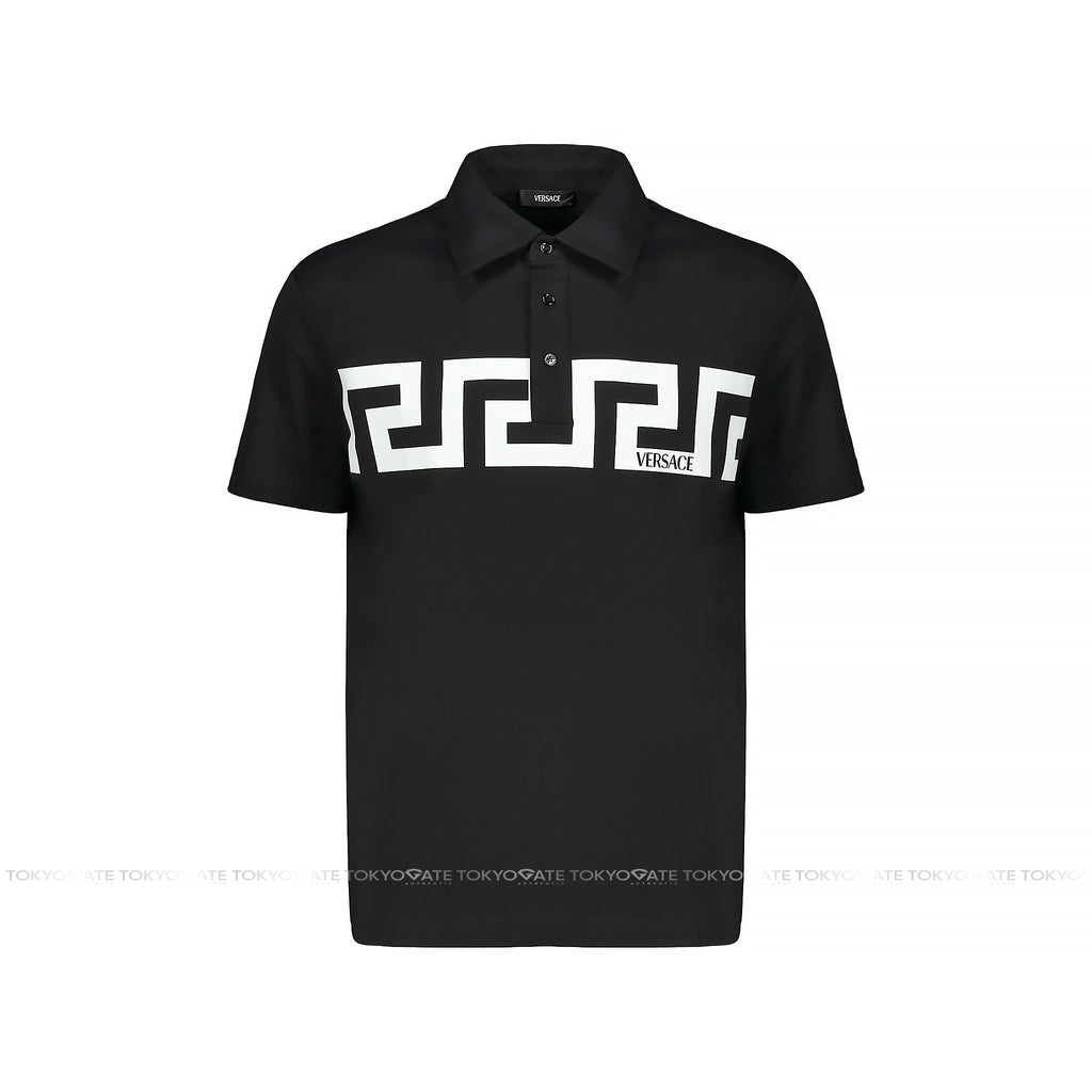 Áo polo Versace 1019259 1A13841 Black Regular Fit