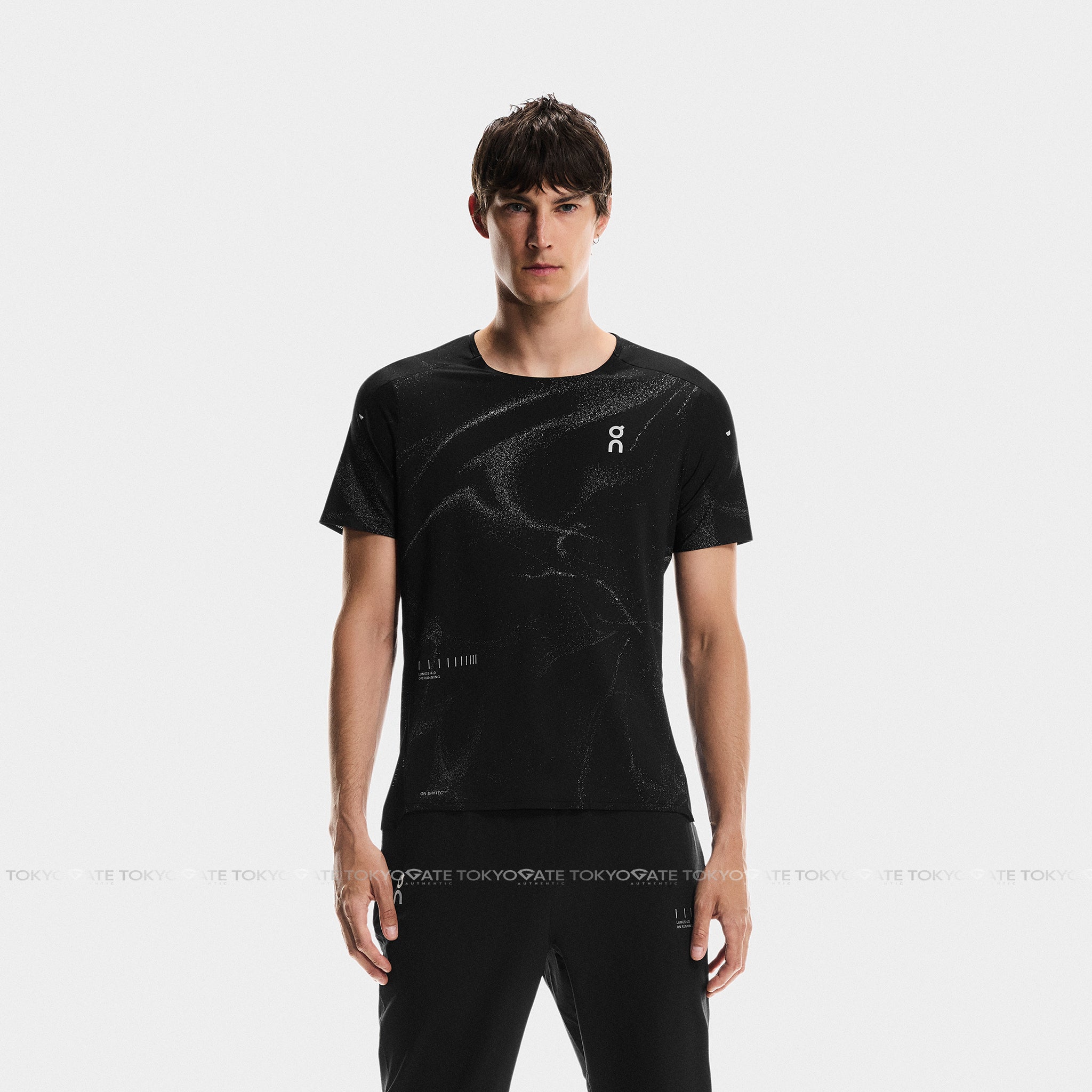Áo phông ON Running Performance T-Lumos Black