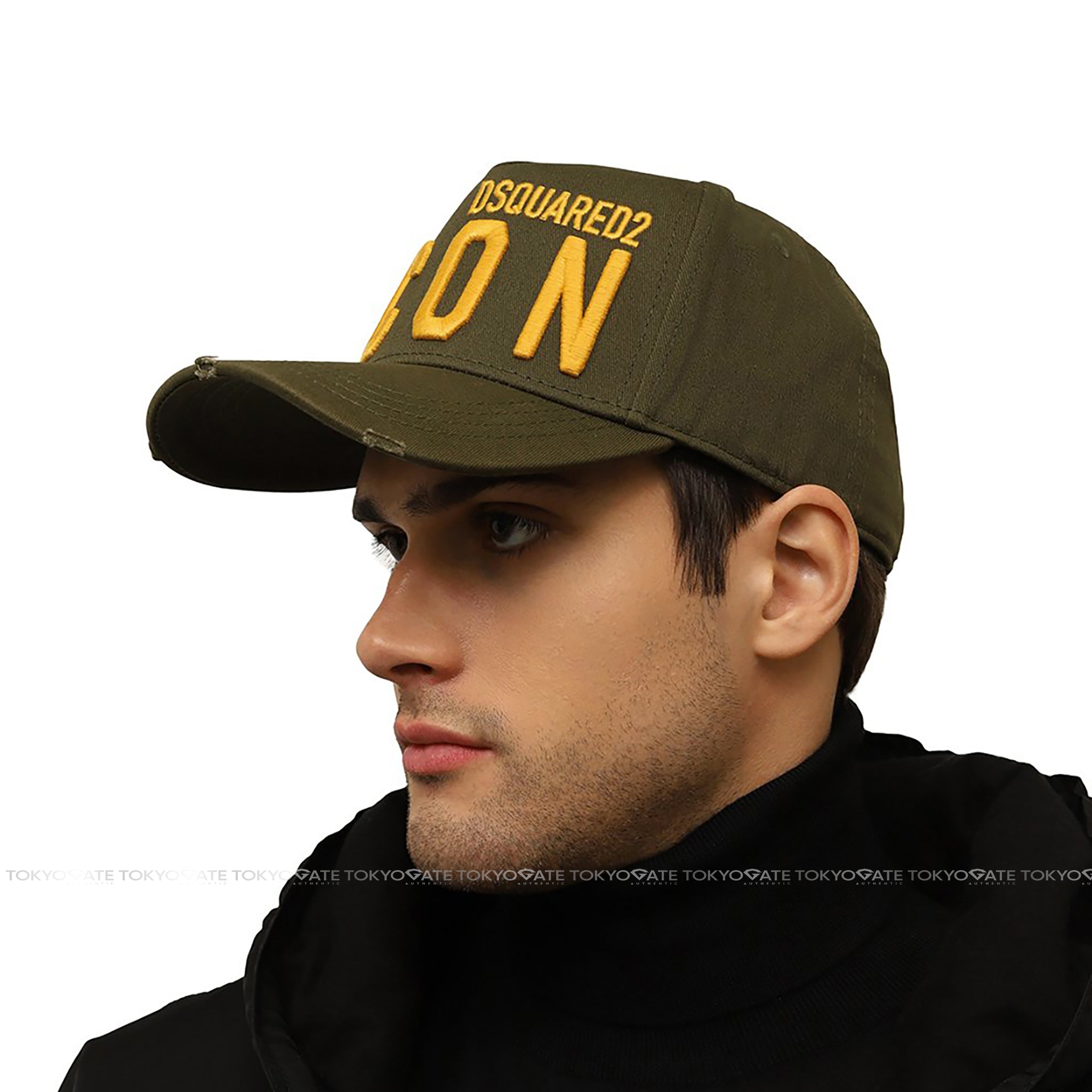 Mũ lưỡi trai Dsquared2 BCM0412 M4008 Green - FreeSize