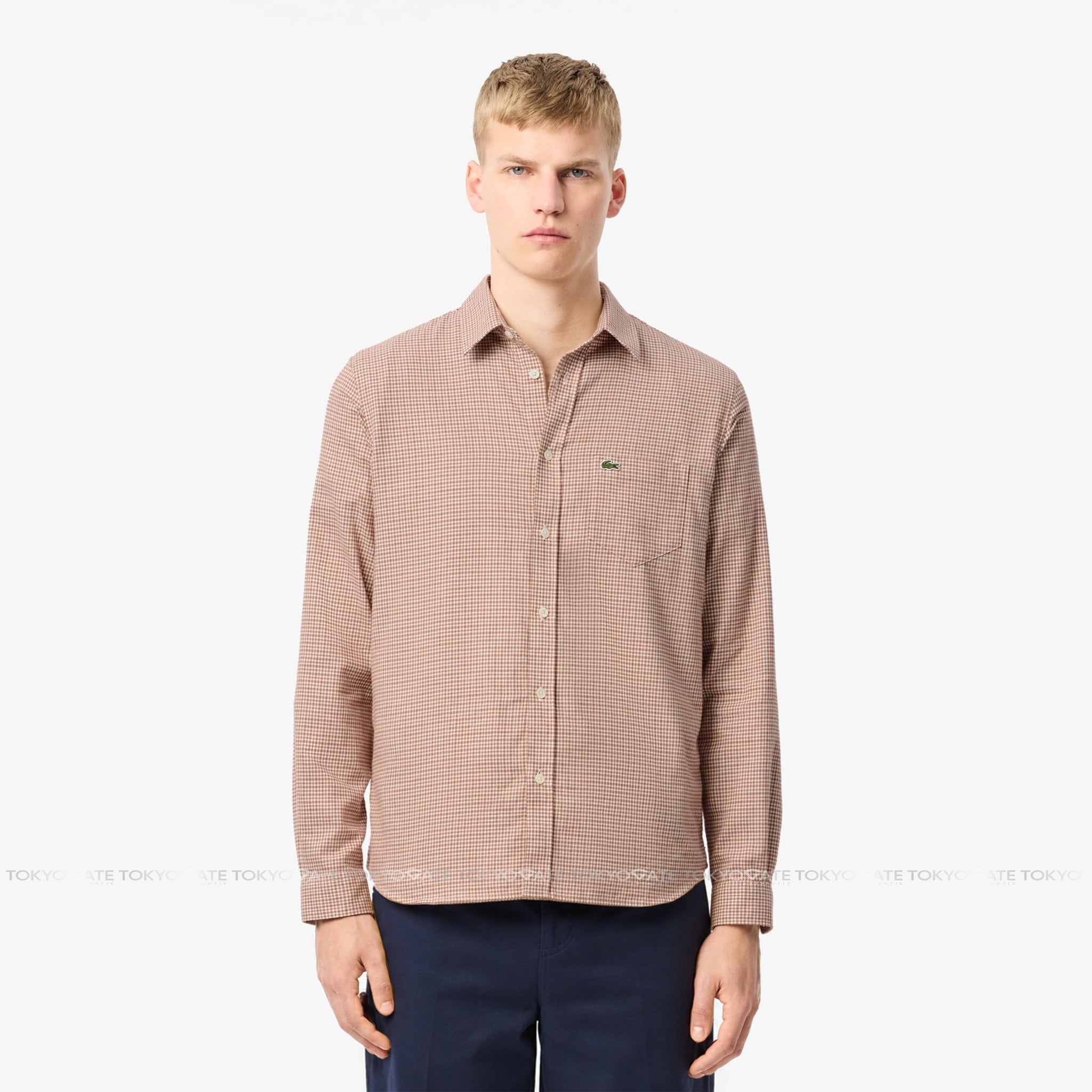 Áo Sơ Mi Lacoste Plaid Shirt CH7548 2UG Regular Fit