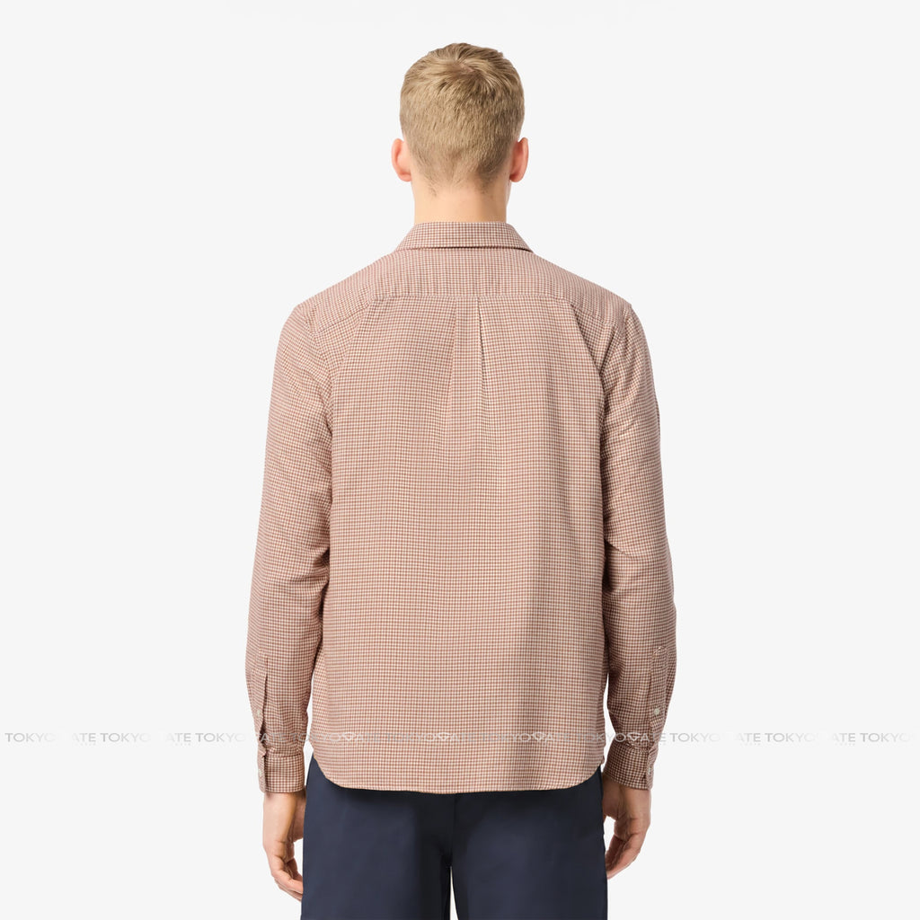 Áo Sơ Mi Lacoste Plaid Shirt CH7548 2UG Regular Fit