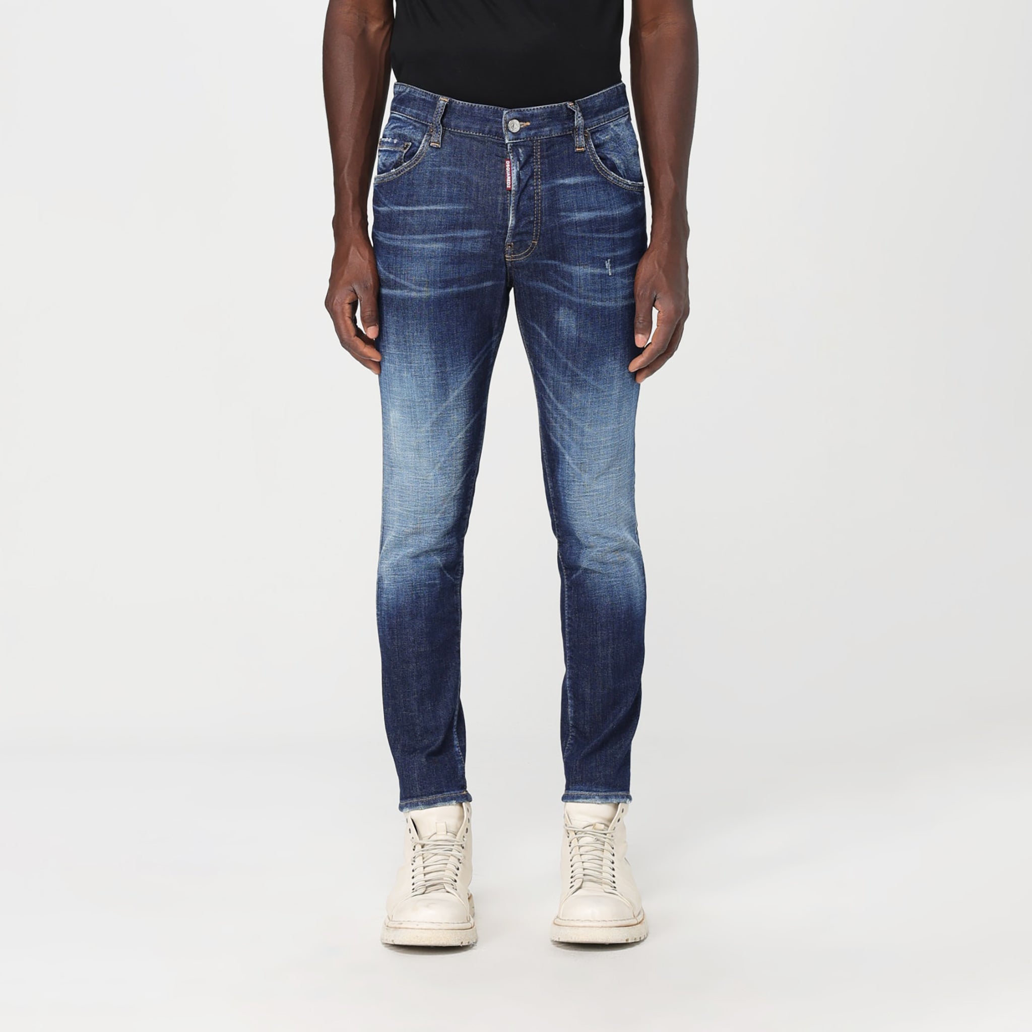 Quần jeans Dsquared2 S71LB1469 470 Dáng Skater