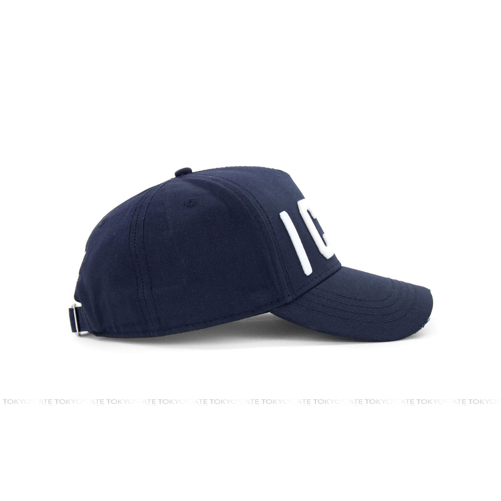 Mũ lưỡi trai Dsquared2 BCM4012 M190 Navy - FreeSize