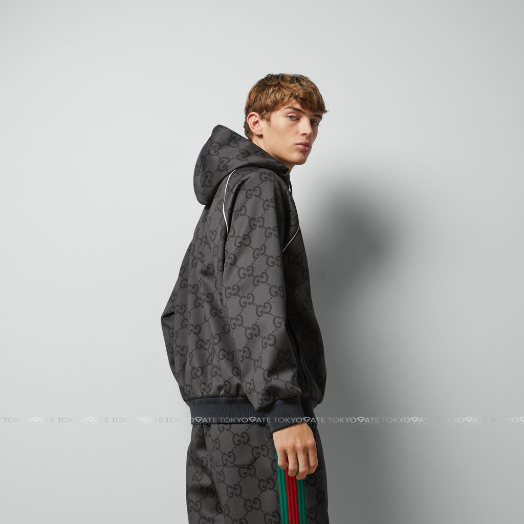 Áo khoác Gucci 771619 XJF52 1155 Jumbo GG Zip Jacket With Web