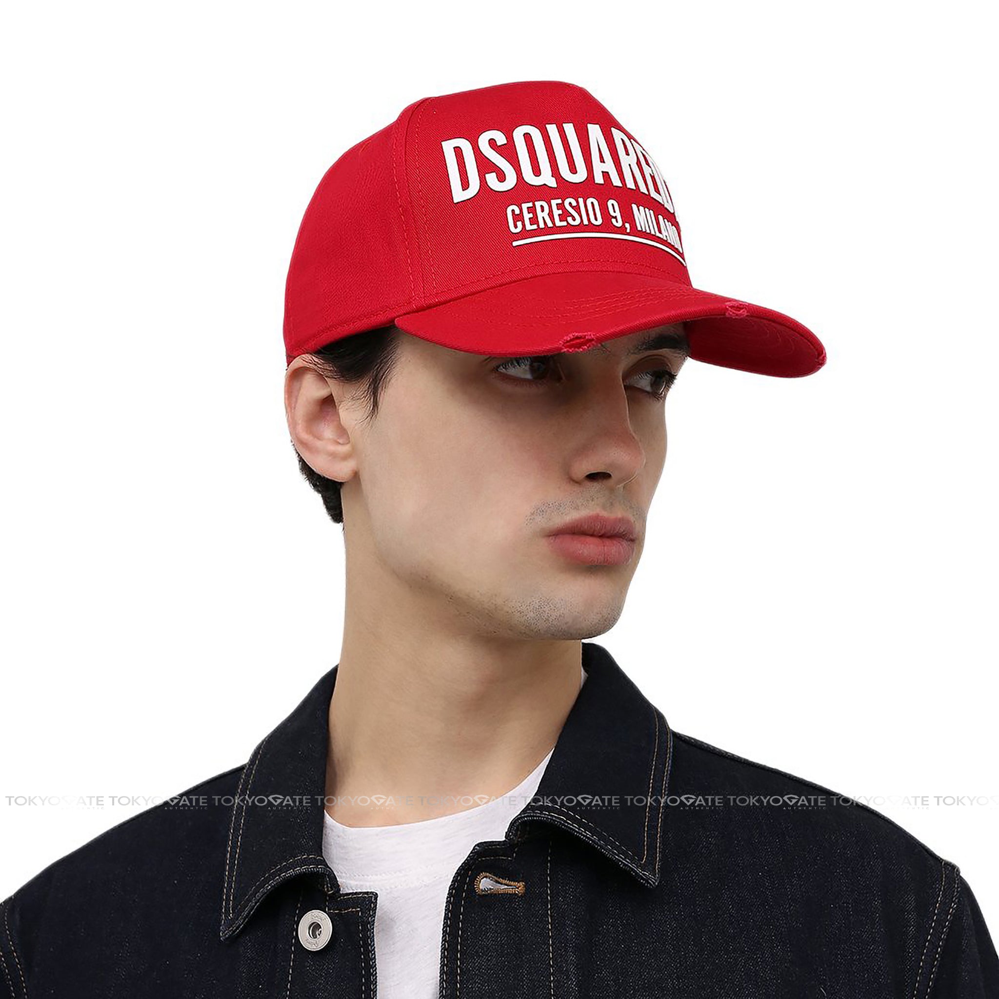 Mũ lưỡi trai Dsquared2 BCM0531 M818 Red - FreeSize