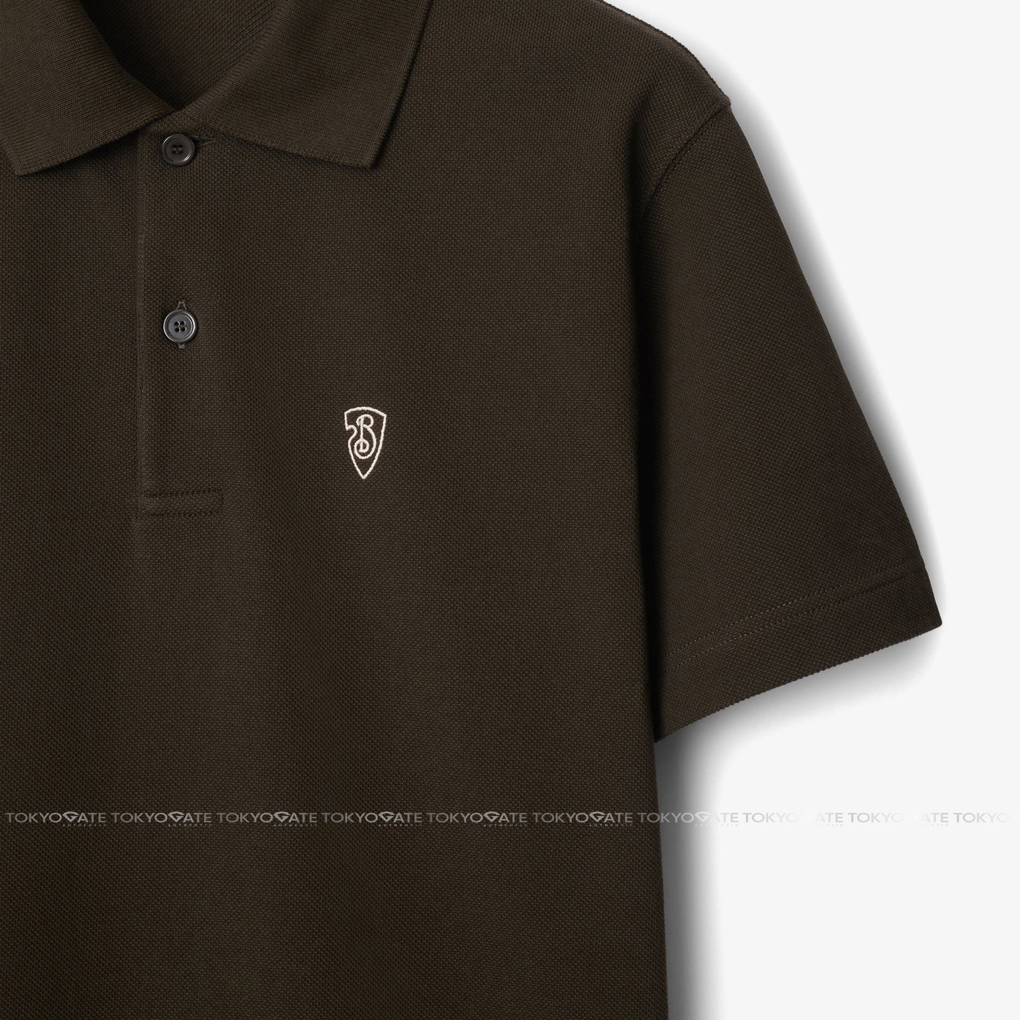 Áo polo Burberry SS W24 MW SIC Shadow Slim Fit