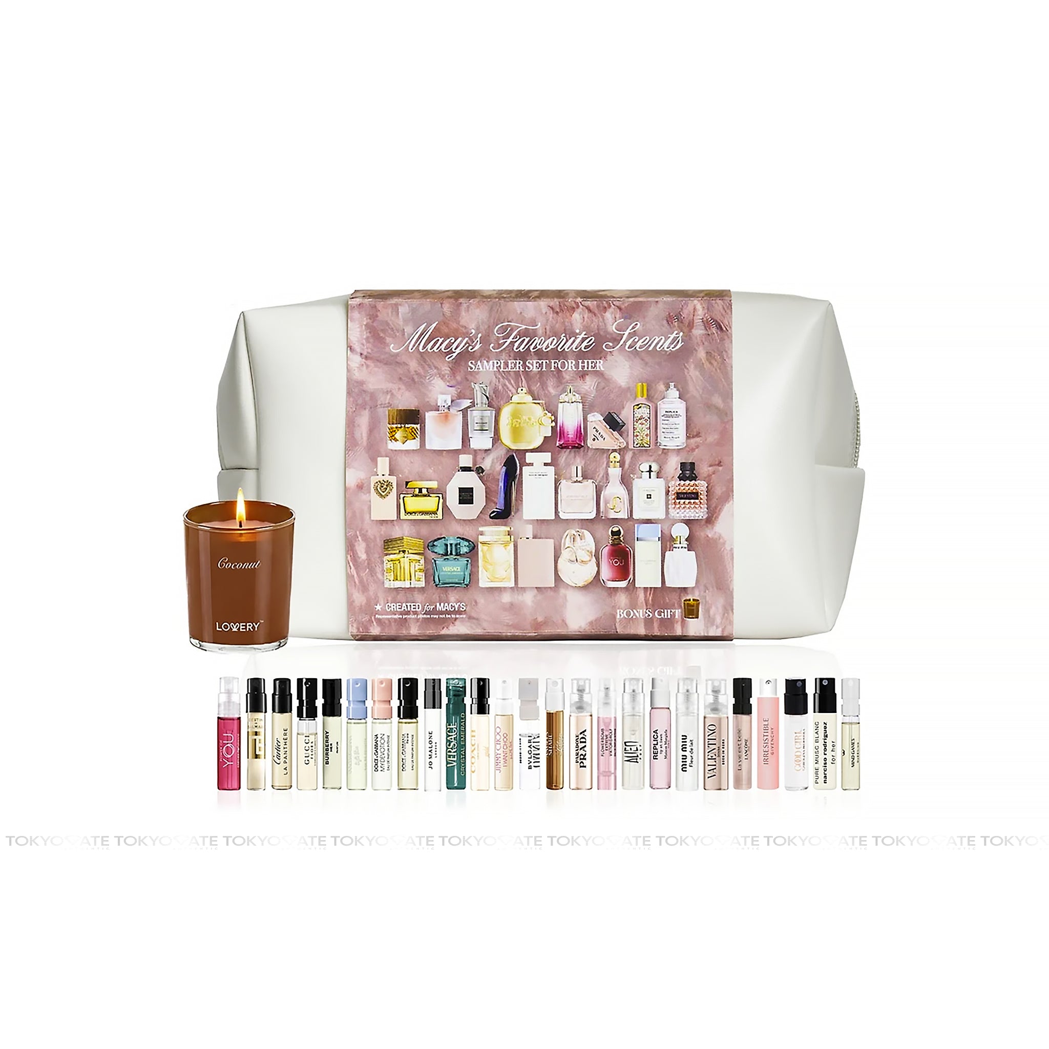 Set nước hoa Macy's Favorite Scents Sample For Her 26 PCS