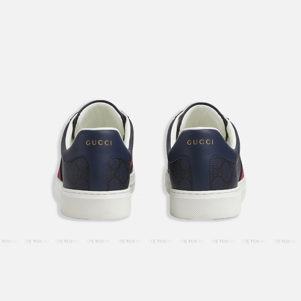 Giày Gucci 760775 JEALM 8741 Ace Sneaker Blue GG Supreme