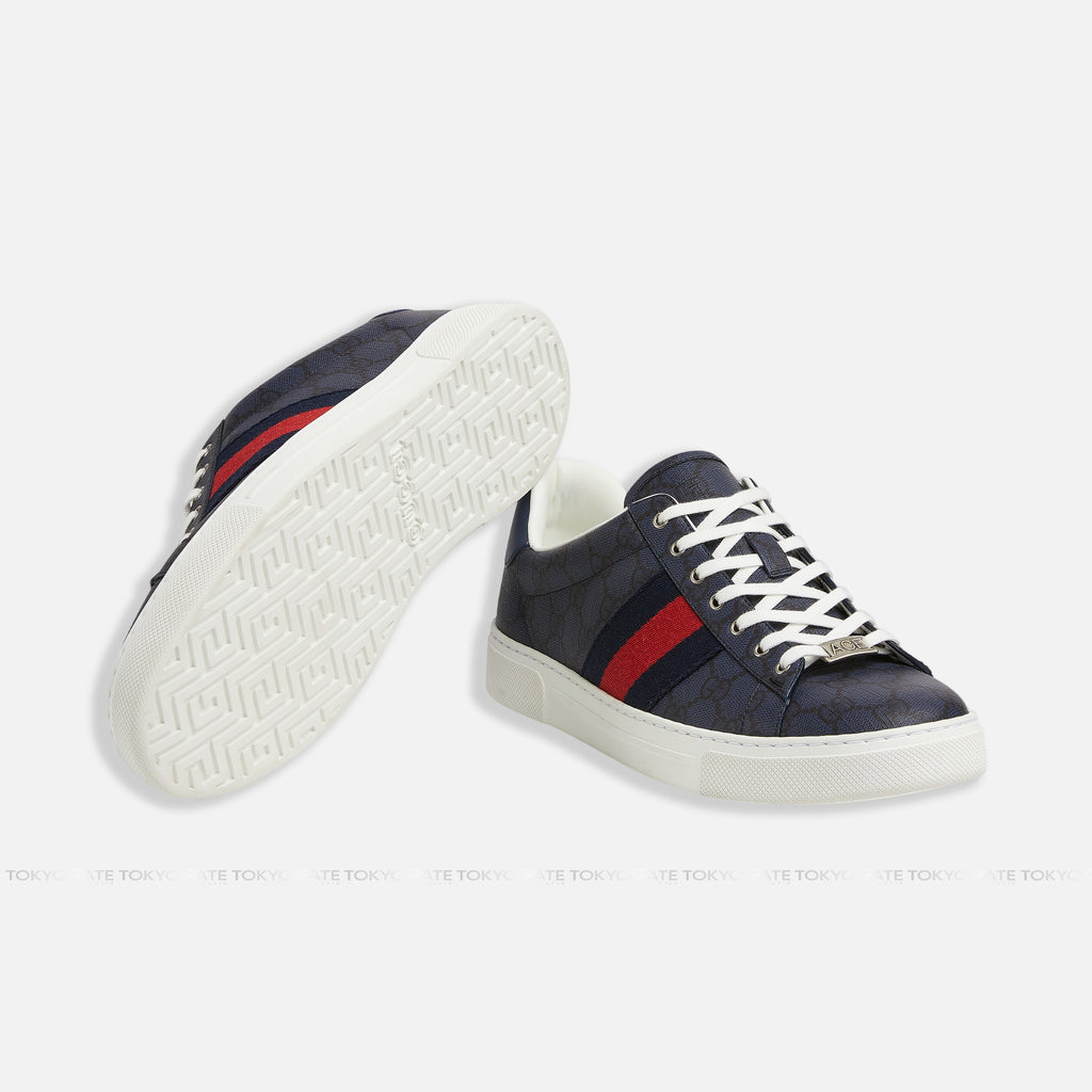 Giày Gucci 760775 JEALM 8741 Ace Sneaker Blue GG Supreme
