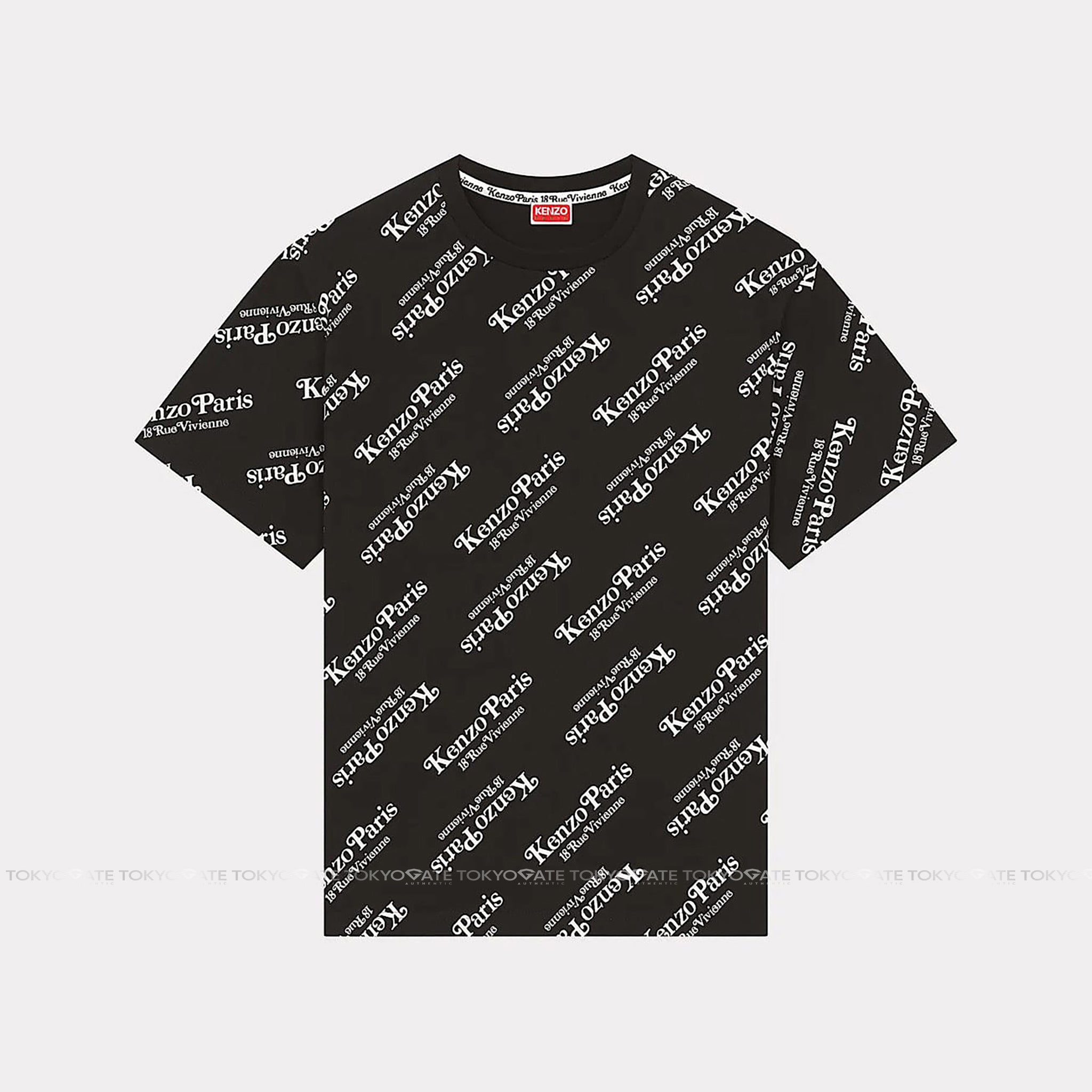 Áo phông Kenzo x Verdy Logo-Print T-shirt Black Oversize