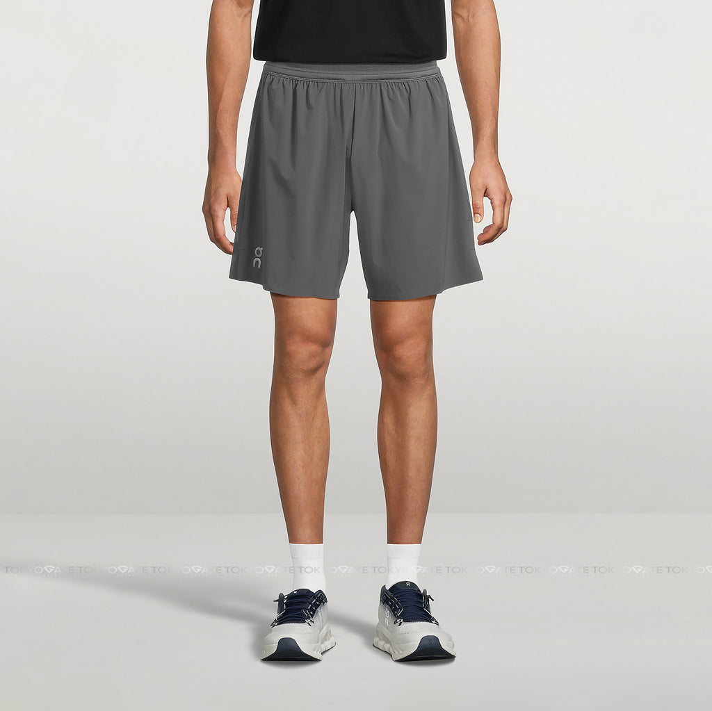 Quần short ON Running 7" Performance Grey