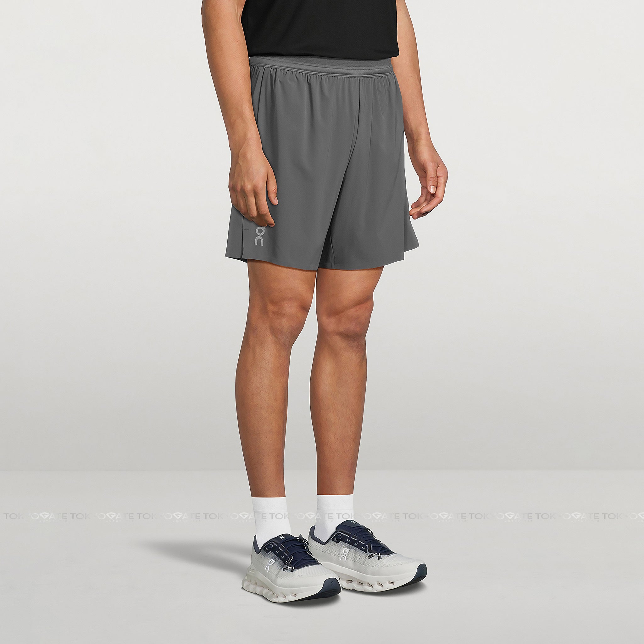 Quần short ON Running 7" Performance Grey