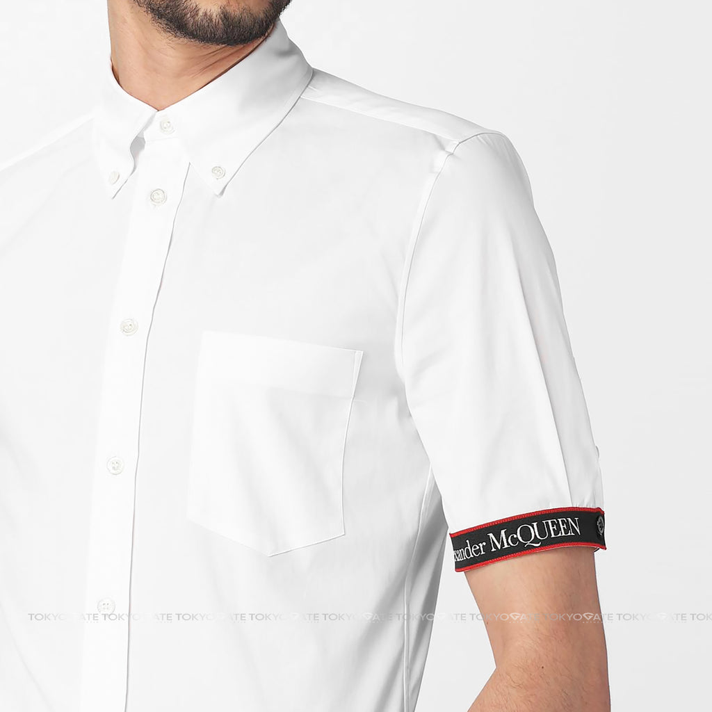 Áo sơ mi Alexander McQueen 685496 White Slim Fit