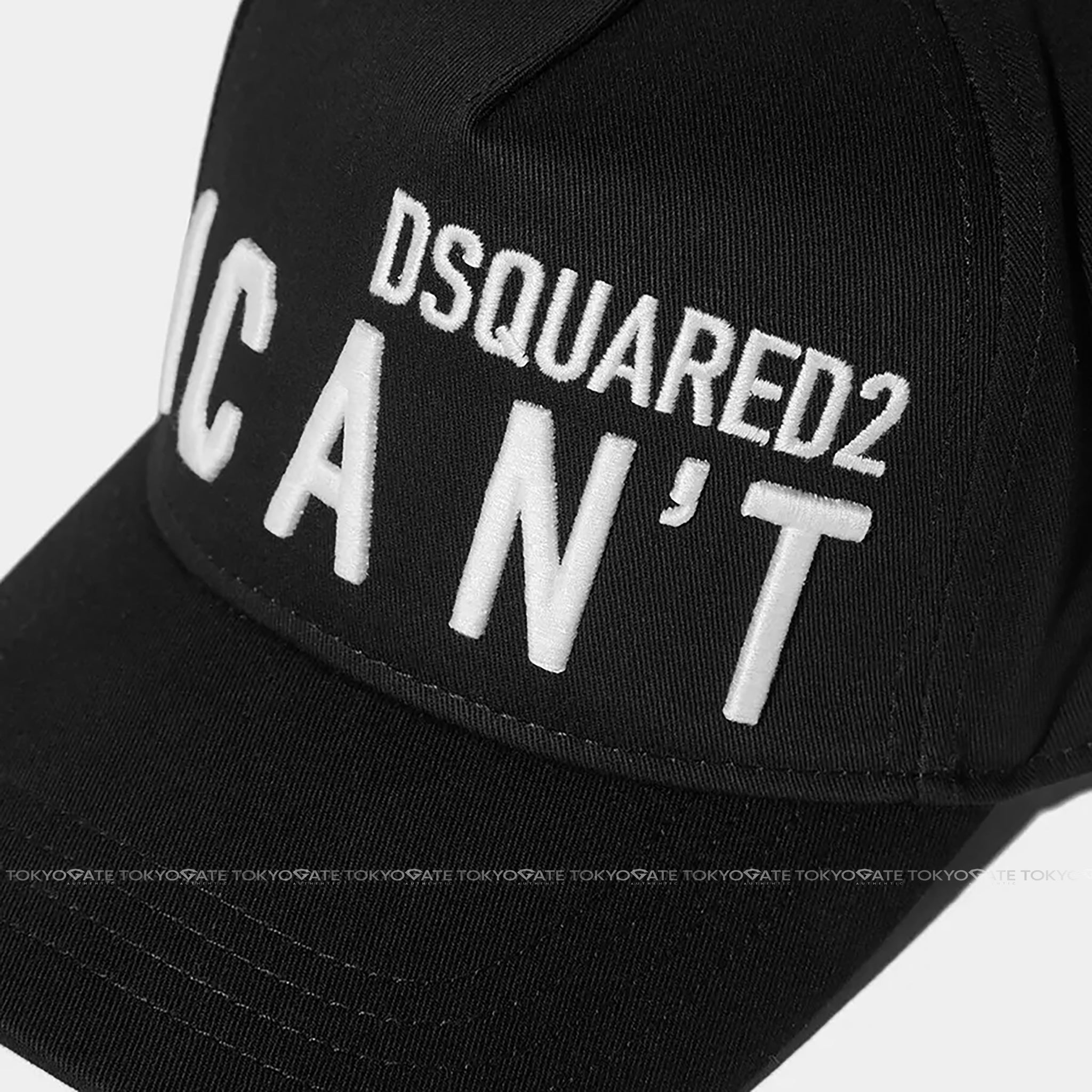 Mũ lưỡi trai Dsquared2 BCM0484 M063 Black - FreeSize