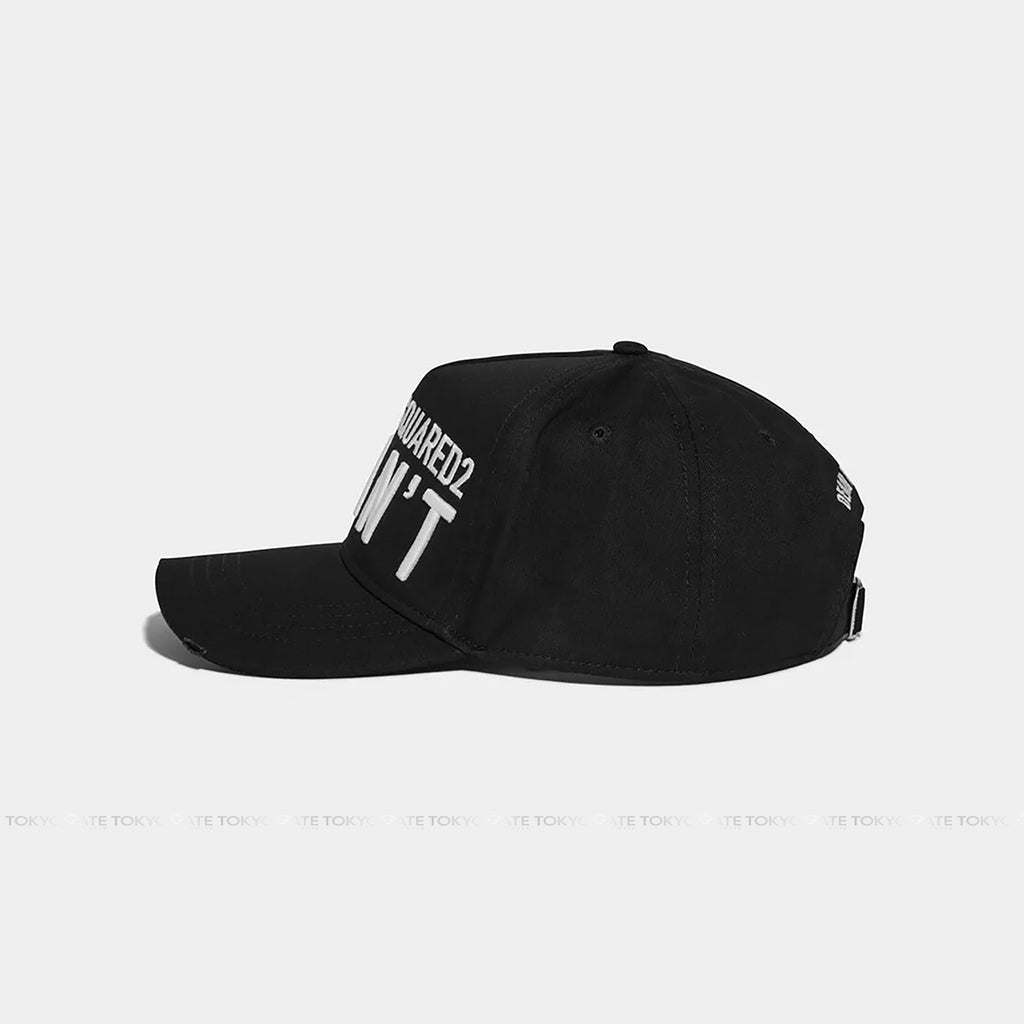 Mũ lưỡi trai Dsquared2 BCM0484 M063 Black - FreeSize