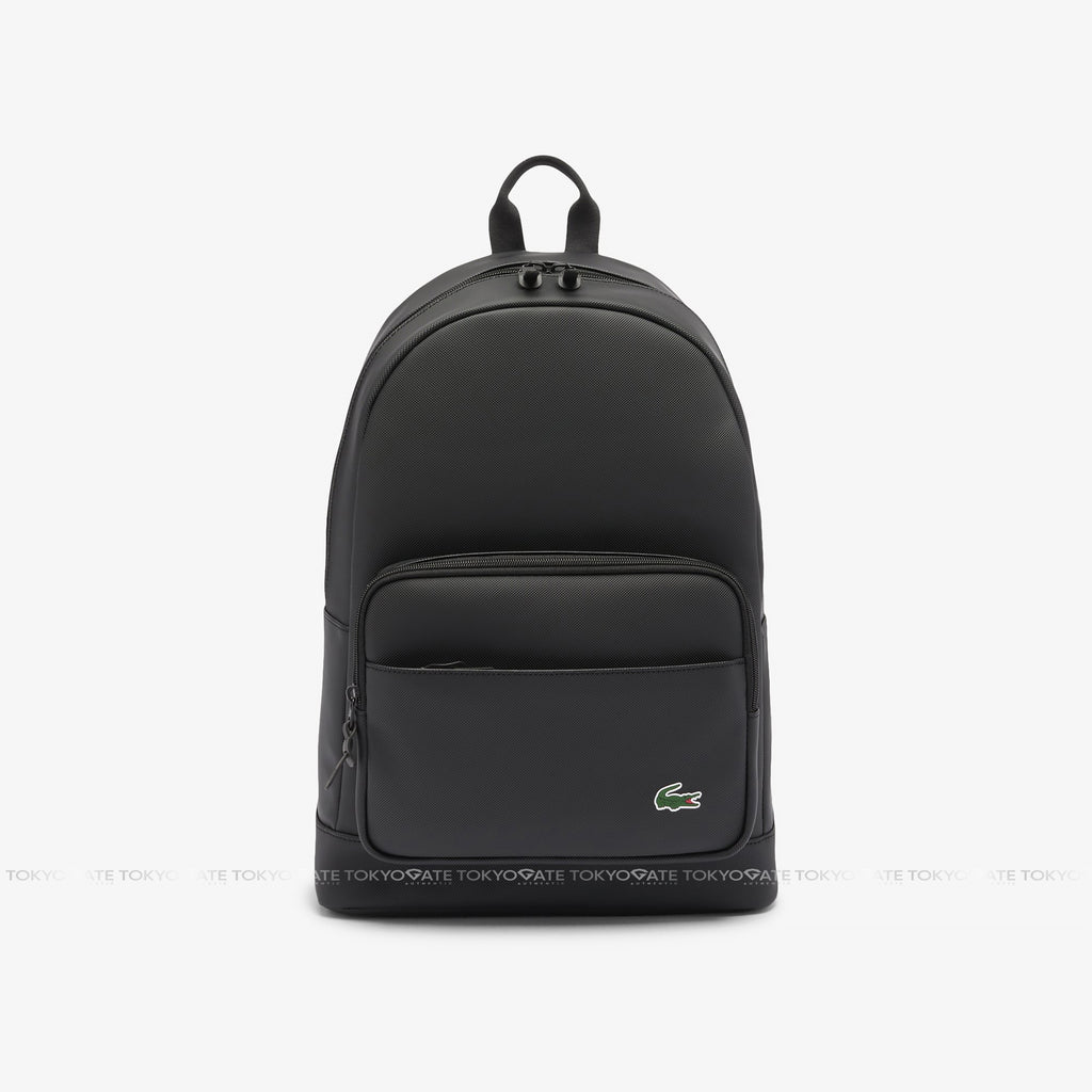 Balo Lacoste NH2549P L.12.12 Concept Petit Piqué Backpack Black