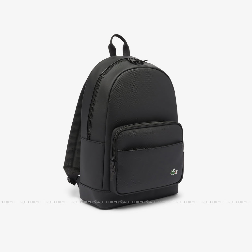 Balo Lacoste NH2549P L.12.12 Concept Petit Piqué Backpack Black