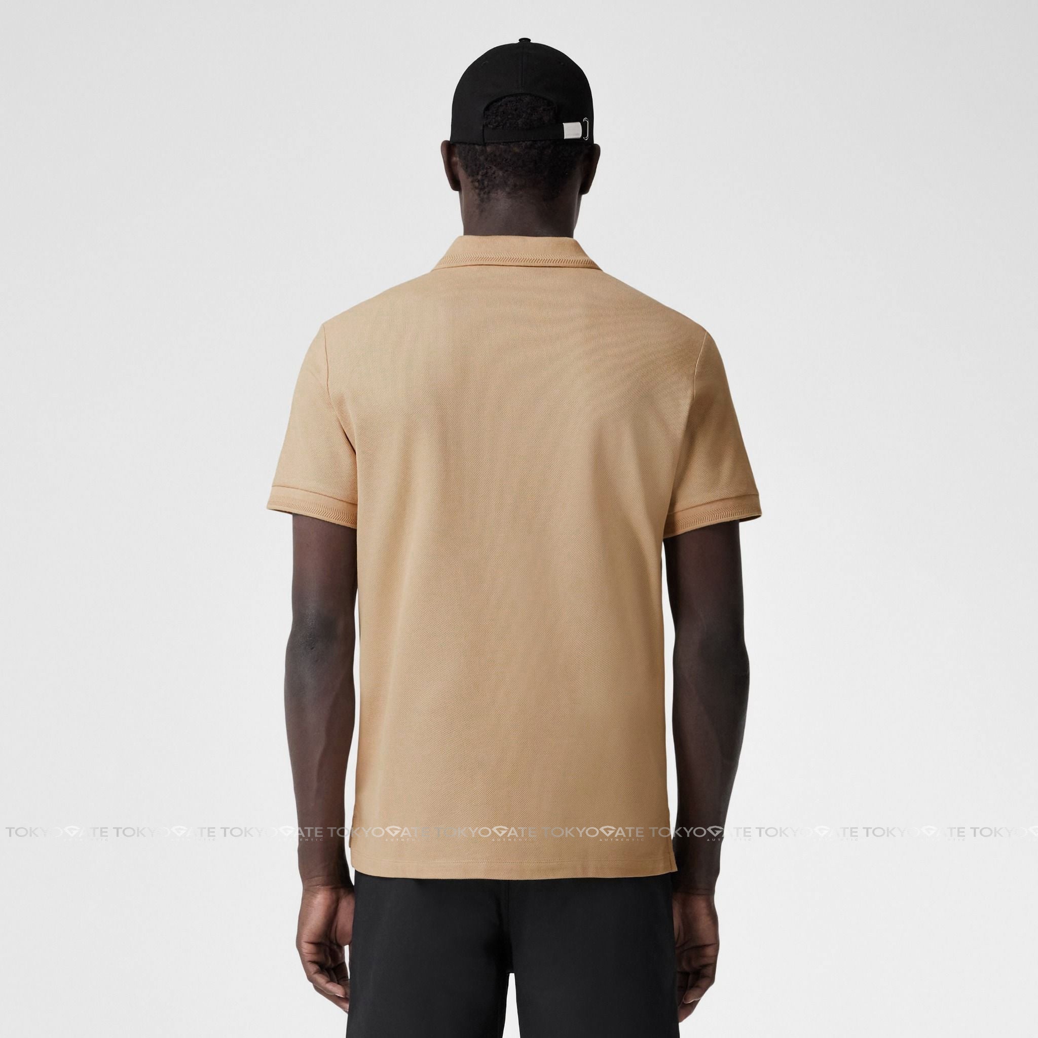 Áo polo Burberry 8057088 Eddie TB Soft Fawn Slim Fit