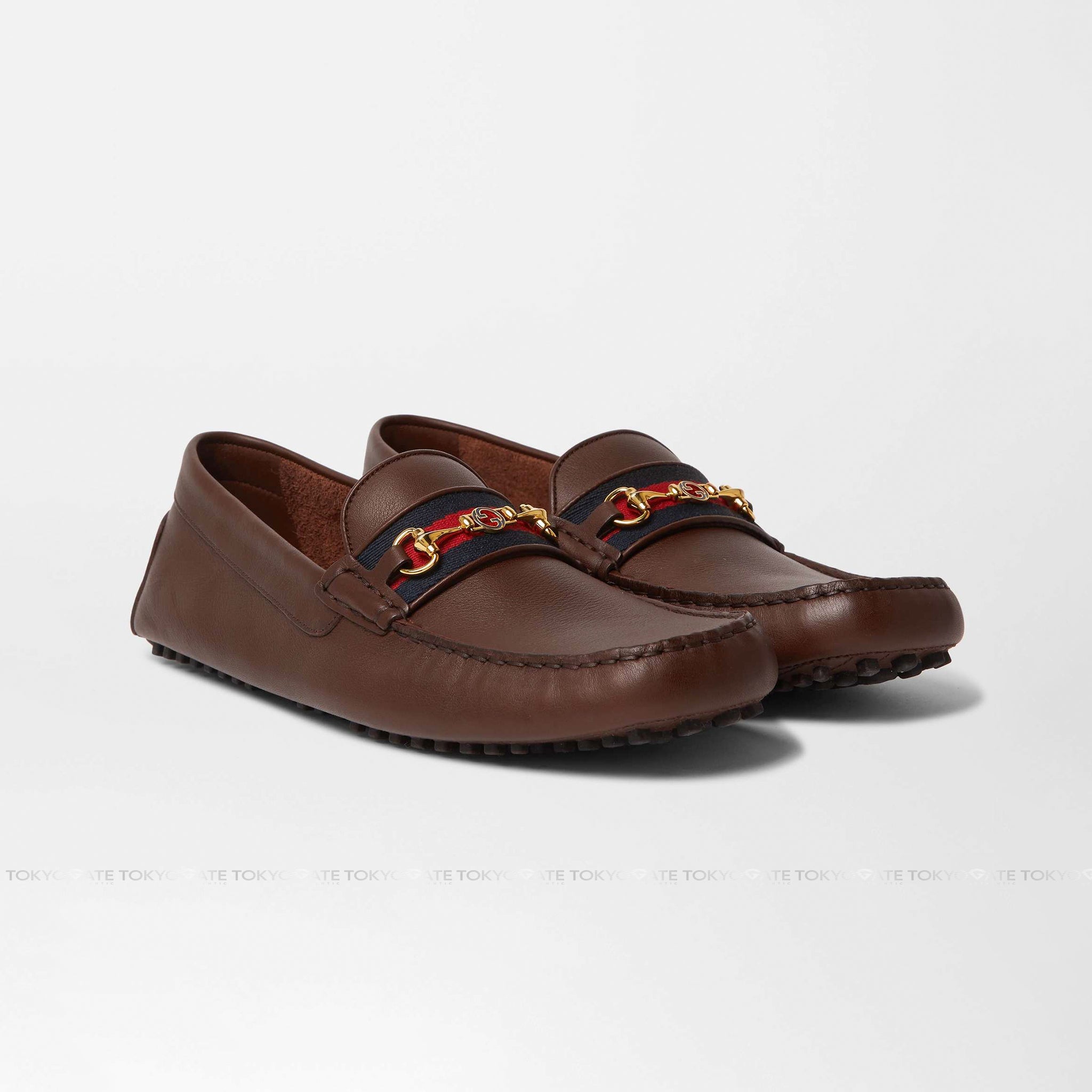 Giày Gucci 624698 1XH10 2160 Coaco Brown Moccasin Driver