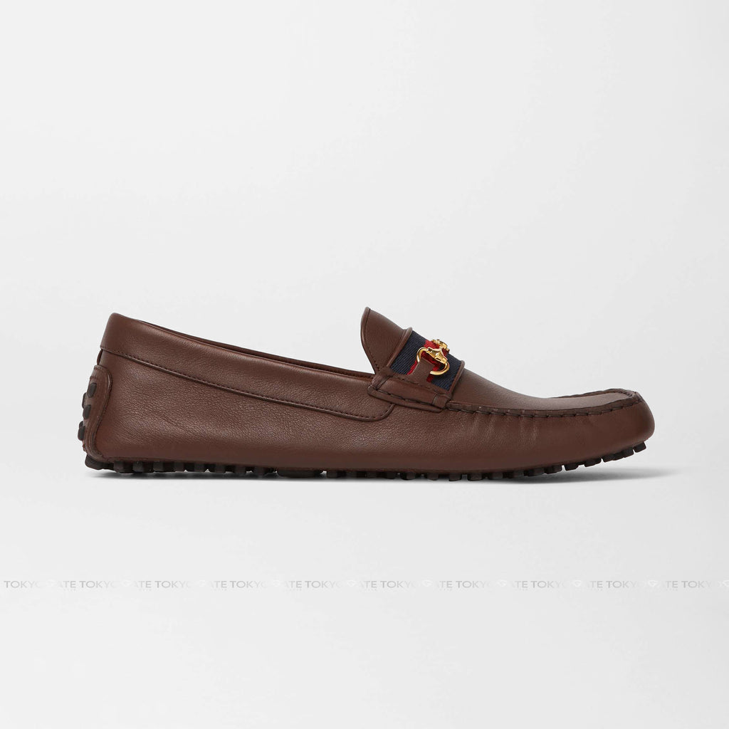 Giày Gucci 624698 1XH10 2160 Coaco Brown Moccasin Driver